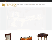 Tablet Screenshot of perczek.com